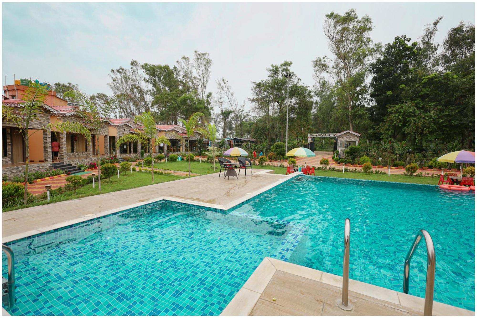 Golden View Resort And Restaurant Tajpur Exteriör bild